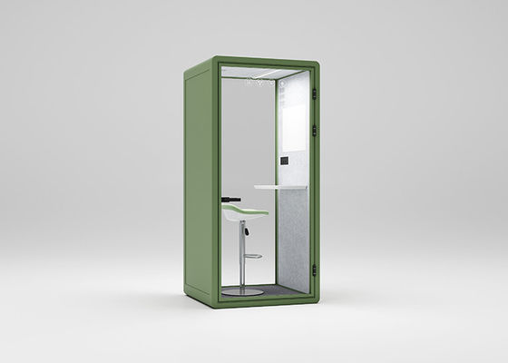 Quality sound insulation booth with PET acoustic felt be silent comfortable space