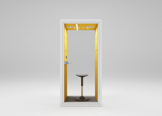 Quality sound insulation booth with PET acoustic felt be silent comfortable space