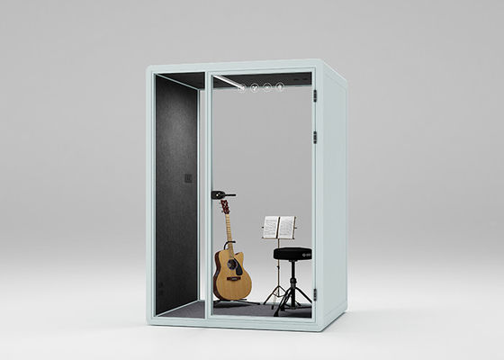 Noise Isolation Office Phone Booths S L Size Movable 2 Person Meeting Pod