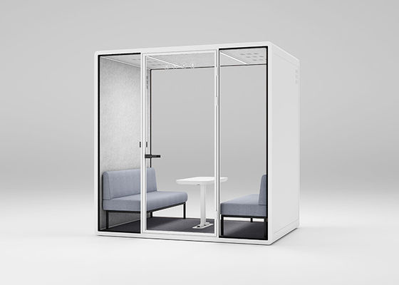 Excellent Soundproof  Customized Silent Soundproof Office Booth Stain Resistant Private Office Booth