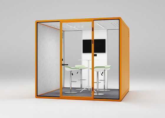Extra Large Office Meeting Booth For Silent Pods Enough Space Customized