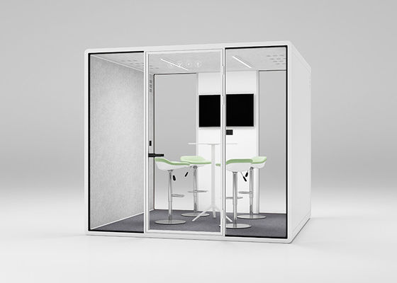 Extra Large Office Meeting Booth For Silent Pods Enough Space Customized