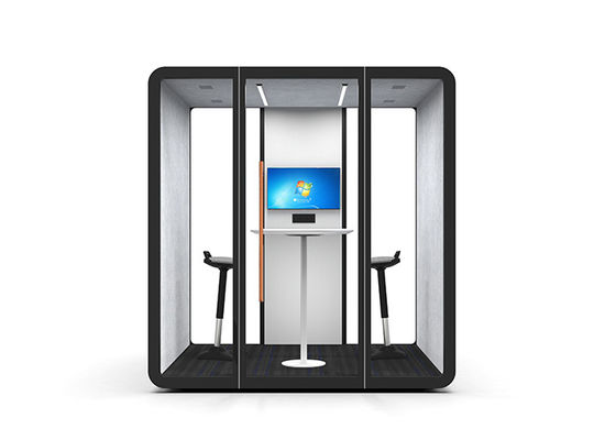 Acoustic Office Telephone Booth Box  Sound Insulation Pods Customized Size