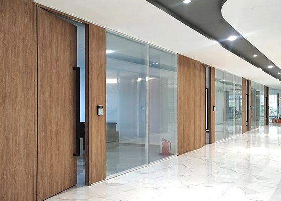 Dimming Glass Privacy Adjustable Office Partition Wall For Controllable Electrical Fogging Glass