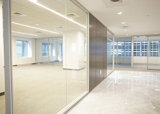 Safety Excellent Quality Office Partition Single Glass Partition Wall Keel Thickness 3MM