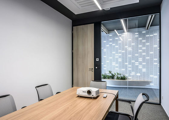 Factory Direct Supply Pre-fabricated Glass Partition Wall For Office Meeting Hotel House