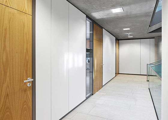 Eco-Friendly Demountable Solid Partition Wall Steel Fireproof Board Privacy Meeting Partition Wall