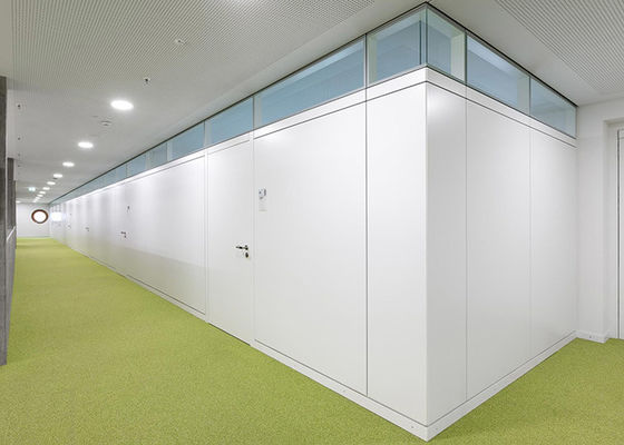 Modern Simple Design Glass Partition Wall Fire Prevention High Quality Glass Wall Partition