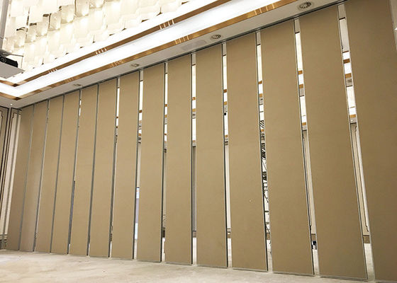 Operable Movable Partition Walls Vinyl Surface Conference Room Movable Partitions