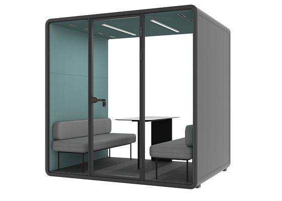 Office Silent Pods Install Air Conditioners To Adjust The Temperature For Hot Country Phone Booth