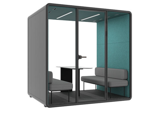 Professional Acoustics R&D Team Office Pods Meeting Cabin Quiet Environment Soundproof Movable