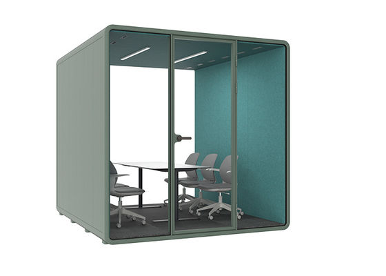 Office Pods Connected Network Cable Silent Pods Support Install Equipment For Exhibition Showing Product In Booth