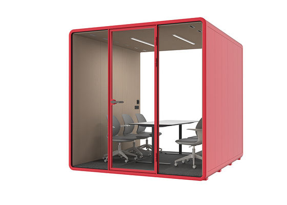 Piano Rooms For Student Learning Silent Soundproof Cabin For Teaching Tempered Glass Customized Color