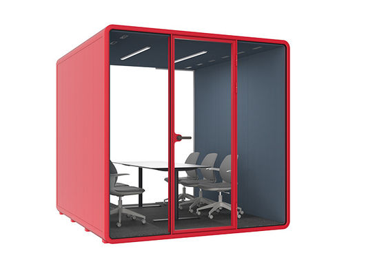 Silent Cabin Install Additional Equipment For Exhibition Soundproof Showing Room Colorful Customized Booth
