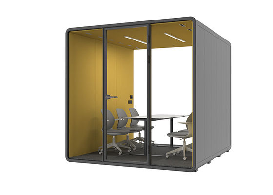 Silent Cabin Install Additional Equipment For Exhibition Soundproof Showing Room Colorful Customized Booth