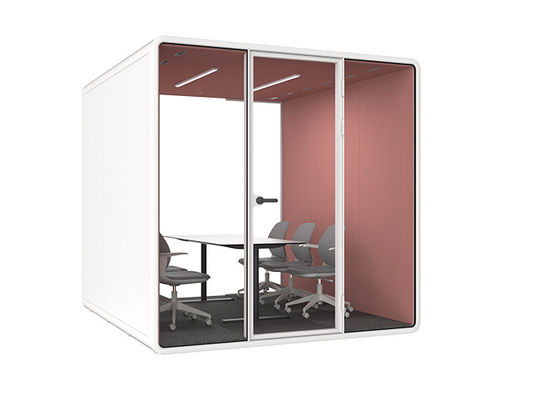Quite Cabin Supports Installation Various Equipment Soundproof Rooms Negotiation Rooms For Exhibitions