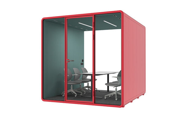 Privacy meeting room with screen office silent pods with Aircon system soundproof pods