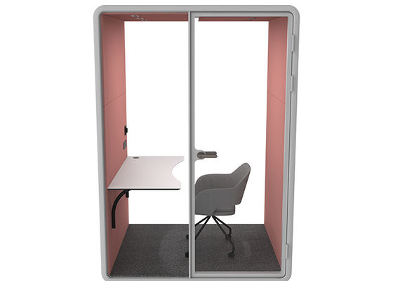 Demountable Working Cabin Working Booth Pre-assemble In Factory M Size For 1-2 Person Cabin