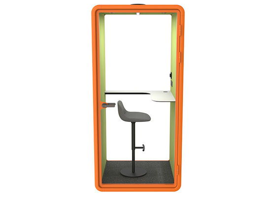 NEW Movable SoundProof Office Pod Phone Booth Acoustic Office Vocal Recording Pod for for Office & Warehouse