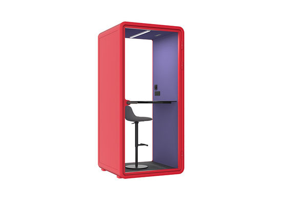Easy Install Phone Room Sound Reduce Single Person Calling Booth Office Employee Benefits
