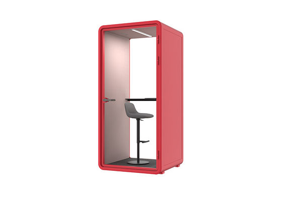 Multifunction Silent Office Pods With Power Supply 4000K Lighting Phone Pods For Calling 1 Person