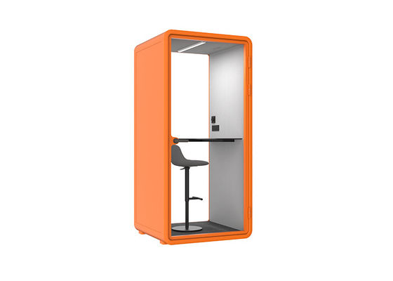 Intelligent Switch Ventilation Light Silent Office Pods Automatically Open Phone Booth Meeting Booth