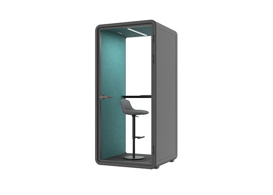 Multifunction Silent Office Pods With Power Supply 4000K Lighting Phone Pods For Calling 1 Person