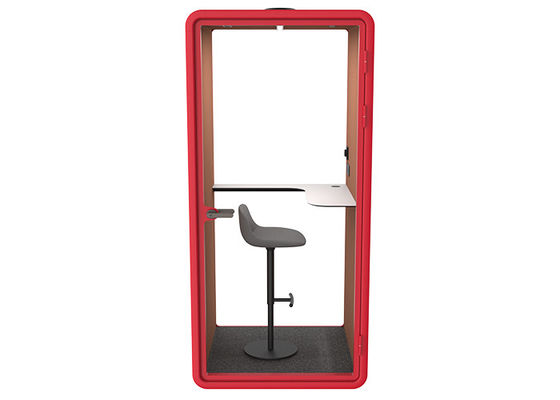 Hush phone booth indoor silent acoustic pods many different design with dimmer for light ventilation
