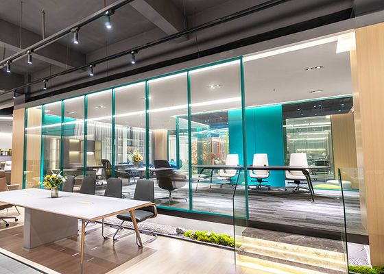 Modular Glass Partition Wall Demountable Glass Partition For Offioce Division