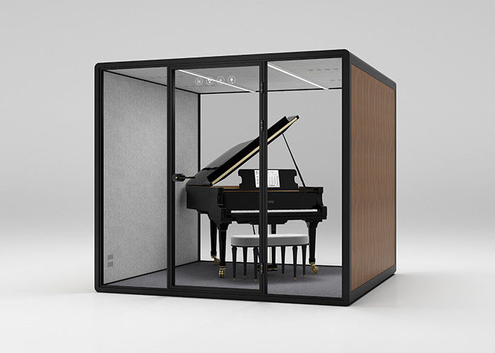 Practice instrument soundproof room silent pods with laminate glazed office pods