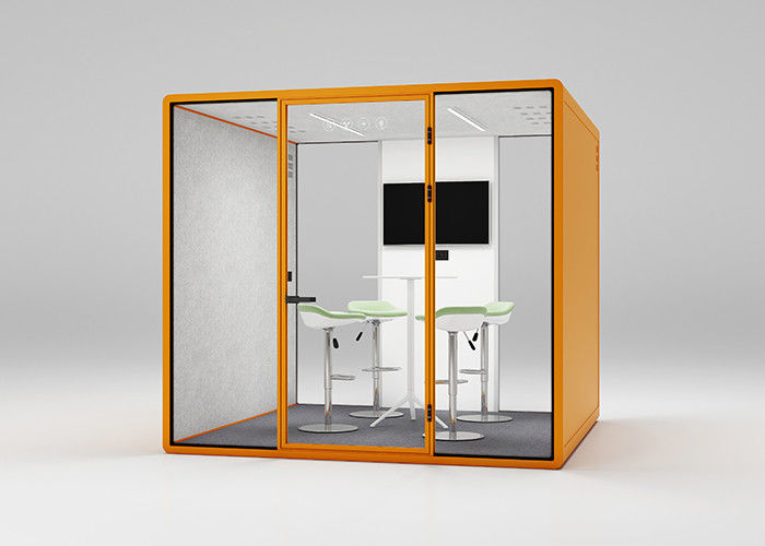 Extra Large Office Meeting Booth For Silent Pods Enough Space Customized