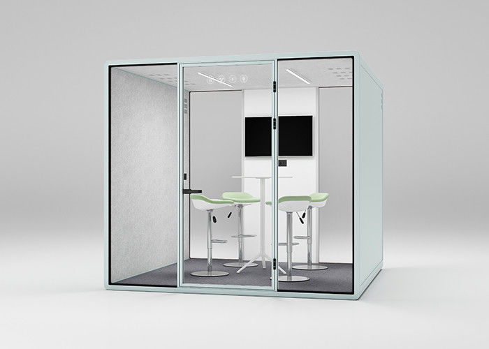 Extra Large Office Meeting Pods Customized Size Strong Steel Panel