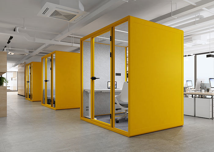 35+-db Acoustic Office Booth Private Space Soundproof Meeting Booth Various Sizes Available