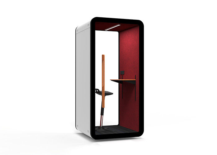 manufaturer sound isolate booth with buit-in light automatic open technology