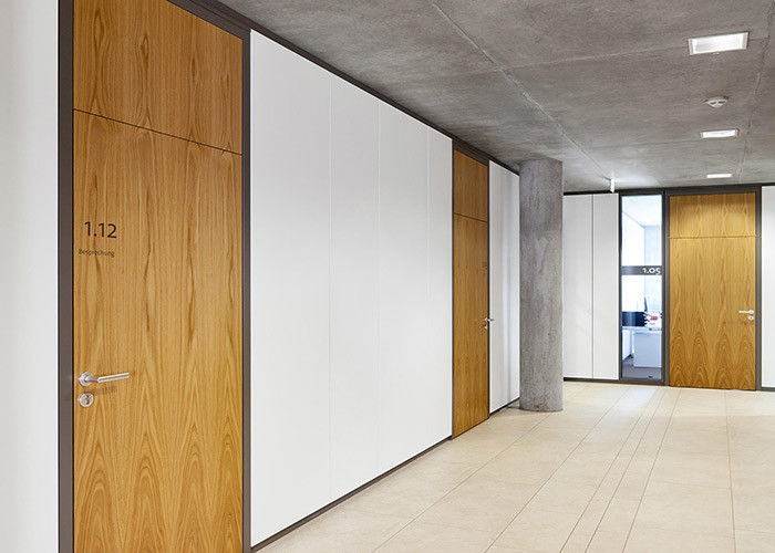 Meeting Room Acoustic Solid Partition Wall Galvanized Steel Partition Wall Systems