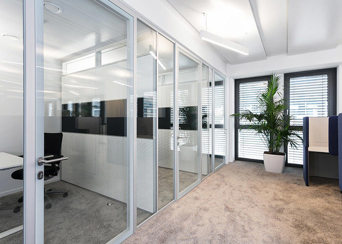 Factory Direct Supply Pre-fabricated Glass Partition Wall For Office Meeting Hotel House