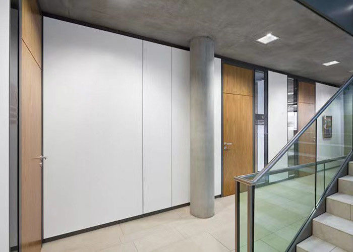 Sound Insulated Demountable Solid Partition System 18mm Thick MDF Timber Wood