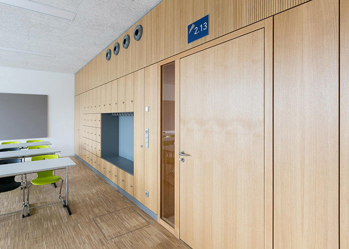 Professional manufacturer wood partition with strong Aluminum panel