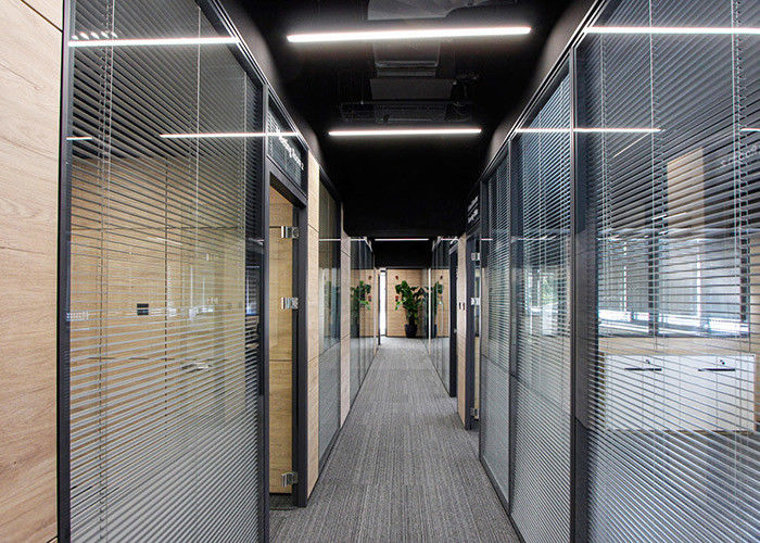 Premium Quality Glass Wall with sliding door Mobile Partition Wall
