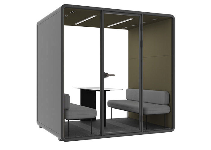 Privacy meeting room with screen office silent pods with Aircon system soundproof pods