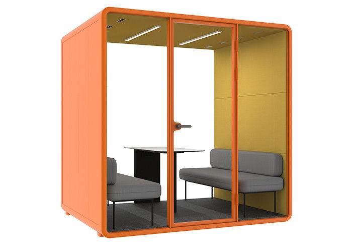 Model L Office Pods Large Soundproof Booth Seamless Meetings And Seamless Creativity