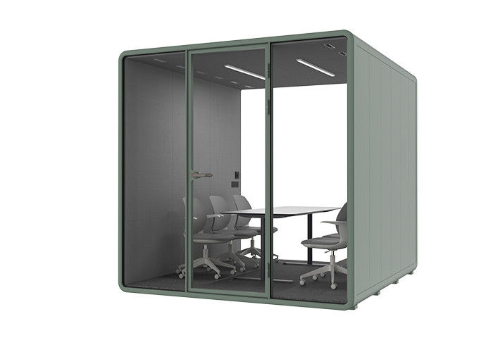 Quality Soundproof Working Booth Support Customization Size Elegant Office Pods