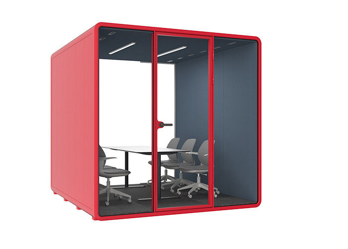 Silent Cabin Install Additional Equipment For Exhibition Soundproof Showing Room Colorful Customized Booth