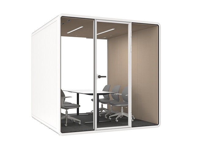 Piano Rooms For Student Learning Silent Soundproof Cabin For Teaching Tempered Glass Customized Color