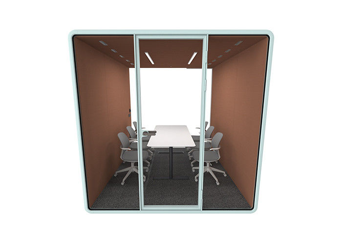Noise Reduction Modularly Installed Silent Cabin Supper Large Size Customized For Many Person