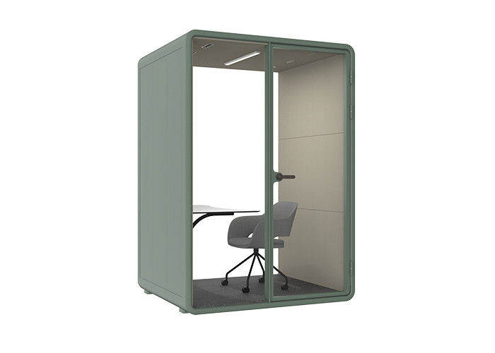 Demountable Working Cabin Working Booth Pre-assemble In Factory M Size For 1-2 Person Cabin