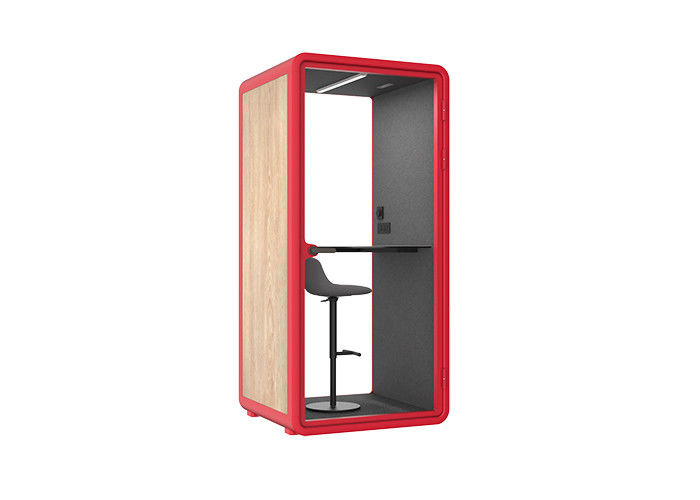 Portable S Size Office Easy Assemble Acousitc Soundproof 35db+- Phone Booth Colorful Steel Panel