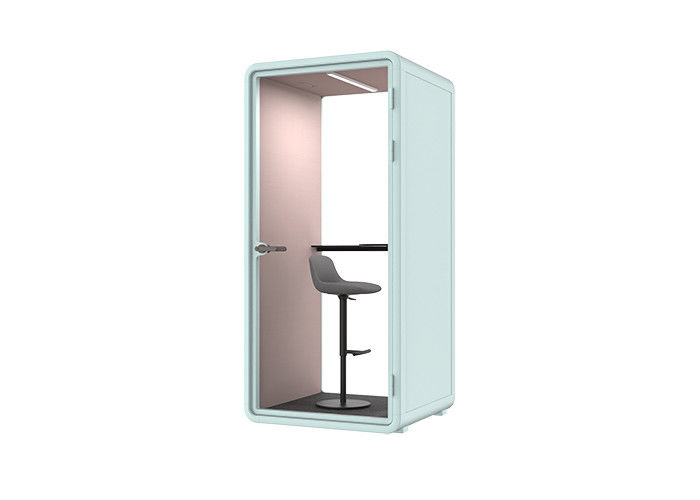 Silent Pods With Advance Ventilation System Modern Soundproof Cabin Can Be Moved To Different Locations