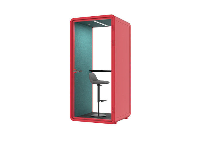 Hush phone booth indoor silent acoustic pods many different design with dimmer for light ventilation
