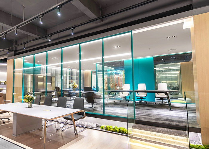 Modular Glass Partition Wall Demountable Glass Partition For Offioce Division